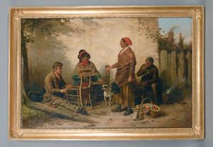 L'impagliatore di sedie - W. Bromley